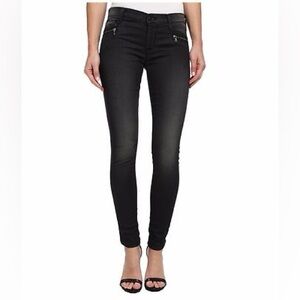 Hudson Spark Super Skinny Jeans Size 26 Static Gray Stretch Denim